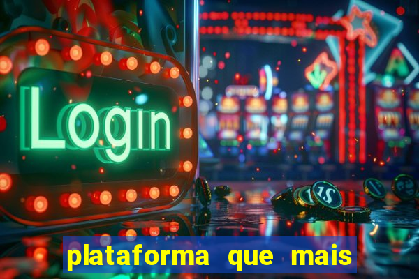 plataforma que mais paga no fortune tiger